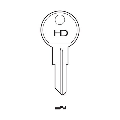 L54B Industrial, Mobility Scooter, Caravan, Boat HD Key Blank