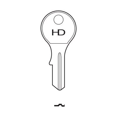 DM28 Caravan HD Key Blank