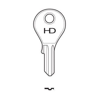 S64D Caravan HD Key Blank