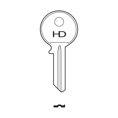 JU2 Caravan HD Key Blank
