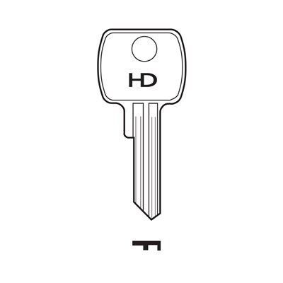 LF10 Industrial, Caravan HD Brass Key Blank