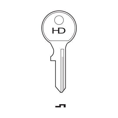 SR61N Caravan HD Key Blank