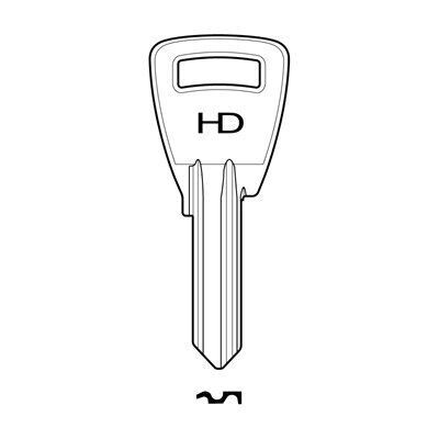 SSO4R Caravan HD Steel Key Blank