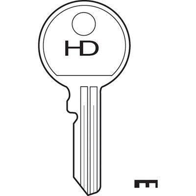 62C Caravan HD Key Blank