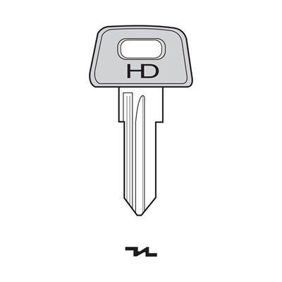 ZD17RAP Caravan HD Key Blank