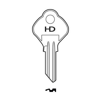 18ER Industrial, Caravan, Boat, Plane HD Brass Key Blank