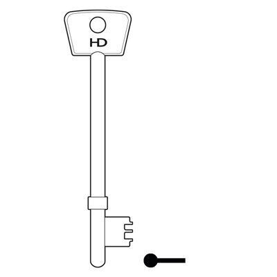 L200 Pre-Cut Disabled Toilet Key