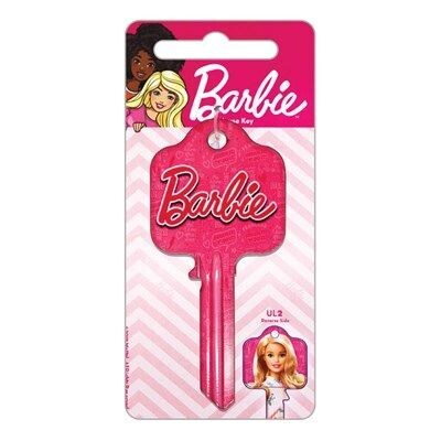 Barbie Licensed UL2 Cylinder Key Blank