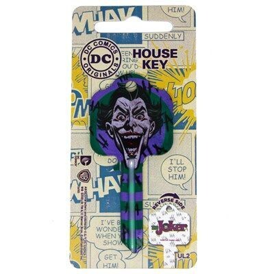 DC Comics The Joker Licensed UL2 Cylinder Key Blank
