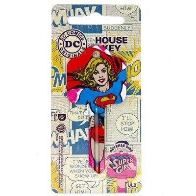 DC Comics Supergirl Licensed UL2 Cylinder Key Blank