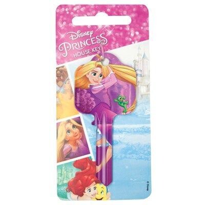 Disney Princess Rapunzel Licensed UL2 Cylinder Key Blank