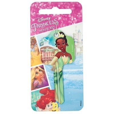 Disney Princess Tiana Licensed UL2 Cylinder Key Blank