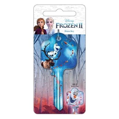 Frozen 2 Olaf Licensed UL2 Cylinder Key Blank