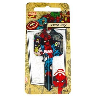Marvel Spiderman Licensed UL2 Cylinder Key Blank