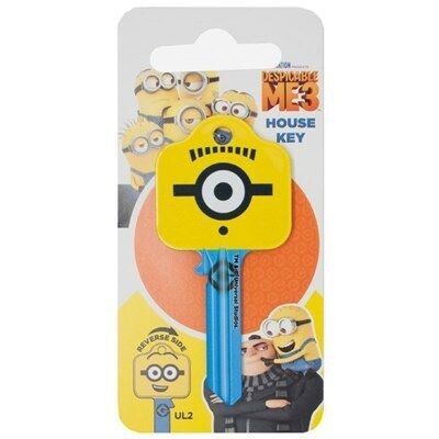 Despicable Me 3 Minion Goggles Licensed UL2 Cylinder Key Blank
