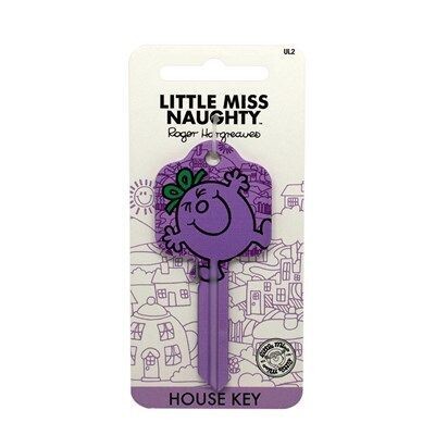 Little Miss Naughty Licensed UL2 Cylinder Key Blank