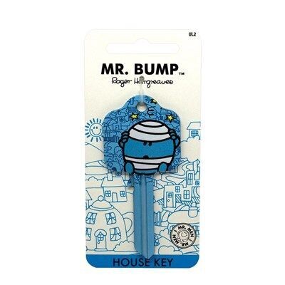 Mr Men Mr Bump Licensed UL2 Cylinder Key Blank