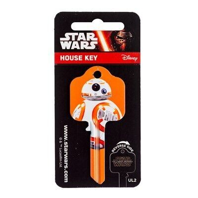 Star Wars The Force Awakens BB-8 Licensed UL2 Cylinder Key Blank
