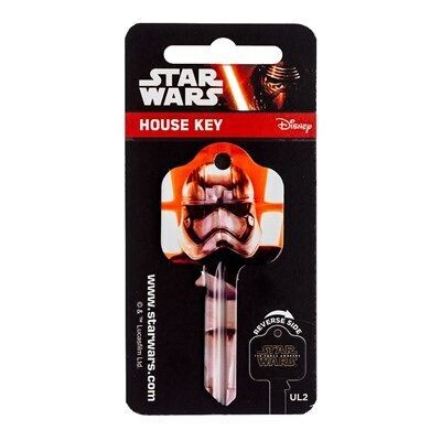 Star Wars The Force Awakens Captain Phasma Licensed UL2 Cylinder Key Blank