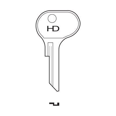 NE10/BH-1 Industrial, Boat HD Key Blank