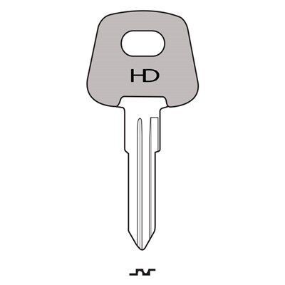 NE19RP Boat HD Key Blank