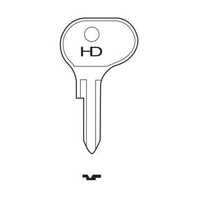 KL1 BH10 Industrial, Boat HD Key Blank