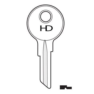 1040U Boat HD Key Blank
