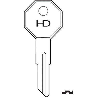 RB1R Boat HD Key Blank