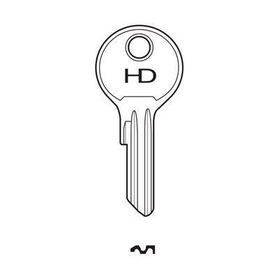 U122AR Industrial, Boat HD Key Blank