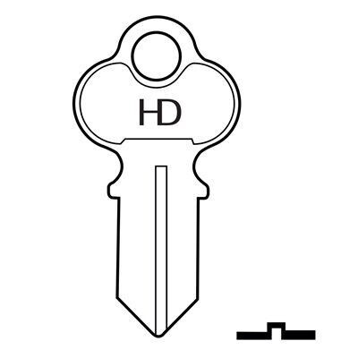41GA 1041GA Boat HD Key Blank