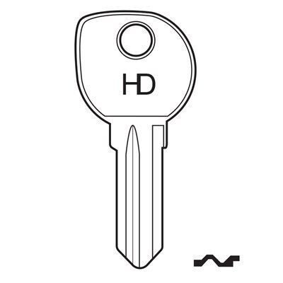 CU4 Boat HD Key Blank