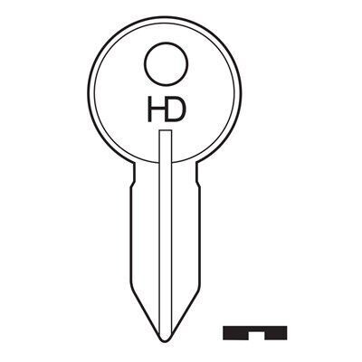 CU1 Boat HD Key Blank