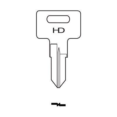 MBL1R Boat HD Key Blank
