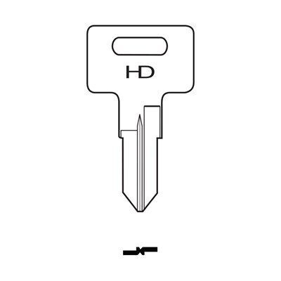 MBL1 Boat HD Key Blank
