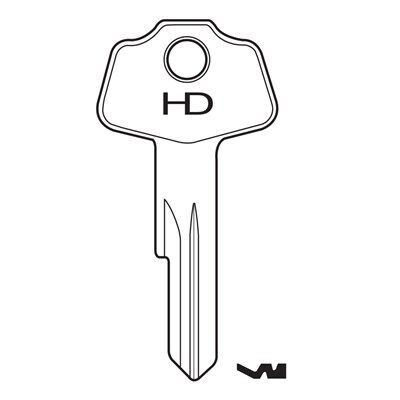 WST2 Boat HD Key Blank