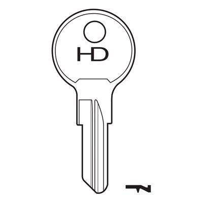 U122BE Boat HD Key Blank