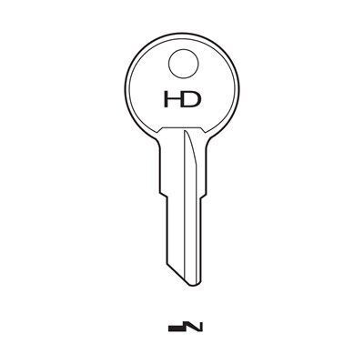 U122C Boat HD Key Blank