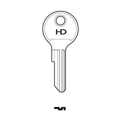 YA18R Caravan, Boat, Plane HD Key Blank