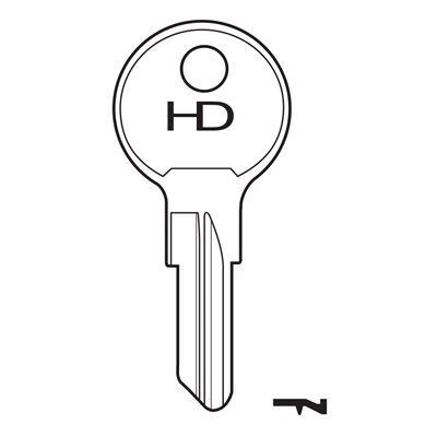 U122BR Boat HD Key Blank