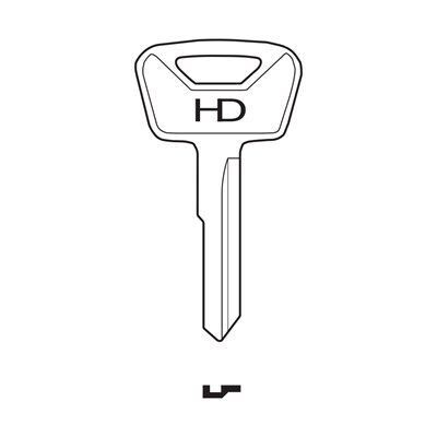TA6 Industrial, Plane HD Key Blank