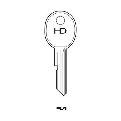S1970AM Industrial HD Key Blank