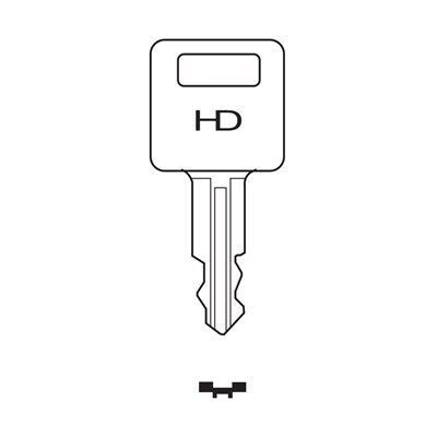 CAT1 Industrial HD Pre-Cut Key