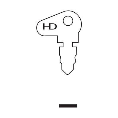 1147 Industrial HD Pre-Cut Key
