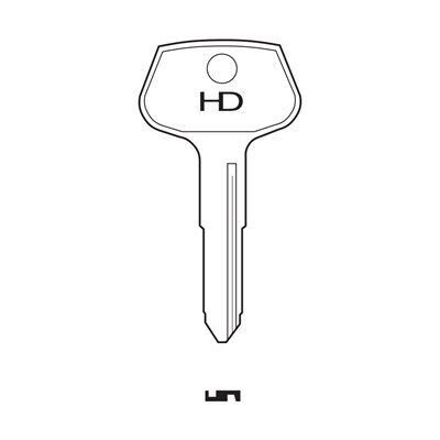 MS13 Industrial HD Key Blank