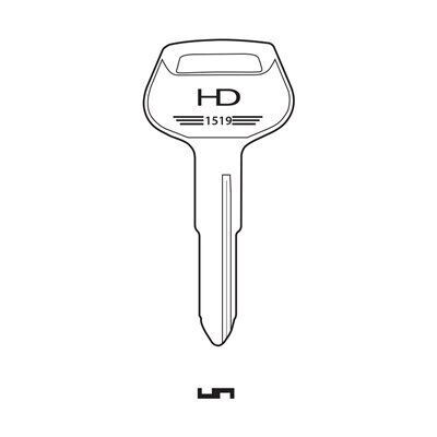 1519 Industrial HD Key Blank