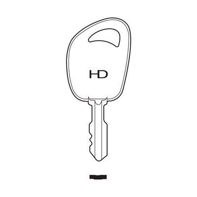 D1098JD Industrial HD Pre-Cut Key