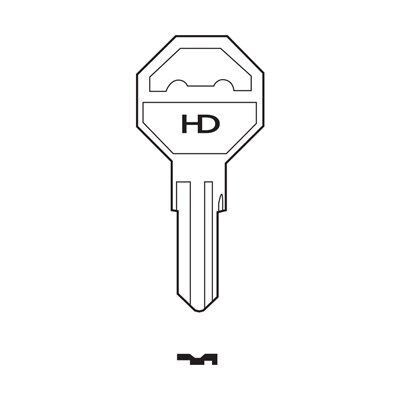 FA3R Industrial HD Key Blank