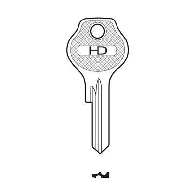 HU27 Industrial HD Key Blank