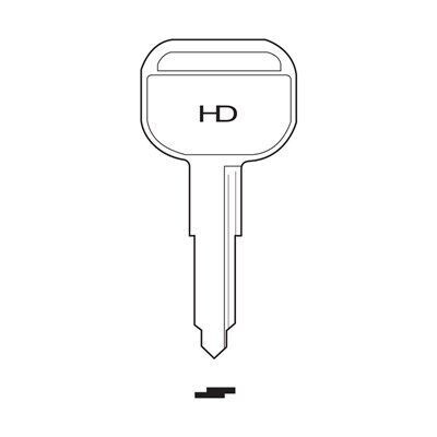 ISU3 Industrial HD Key Blank