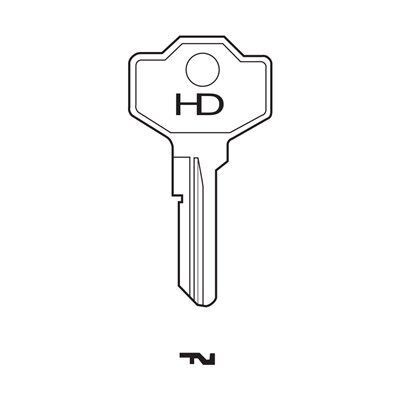 D1098B Industrial HD Key Blank